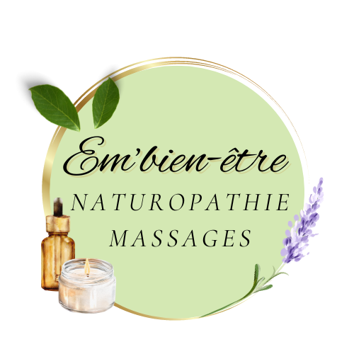 Logo Em'bien-être - Naturopathie & Massages par Guillet Emeline